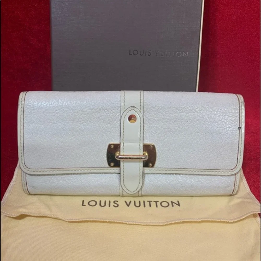 Authentic Louis Vuitton Long Wallet Suhali